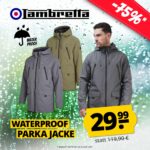Lambretta Terrace Waterproof Herren-Parka (S-4XL, 2 Farben) für 29,99 Euro