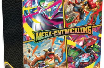 Pokémon-Sammelkartenspiel Boosterbundle Mega-Entwicklung (6 Boosterpacks) für 29,94 Euro