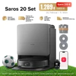 Roborock Saros 20 Staubsauger-Roboter für 1.289 Euro