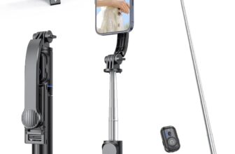 Selfie Stick mit Stativ und Bluetooth-Fernbedienung für 8,28 Euro
