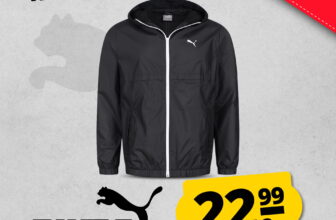 PUMA ESS Essentials Solid Herren Windbreaker für 22,99 Euro