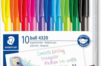 STAEDTLER dreikant stick Kugelschreiber-Set (10 Stück) für 3,50 Euro