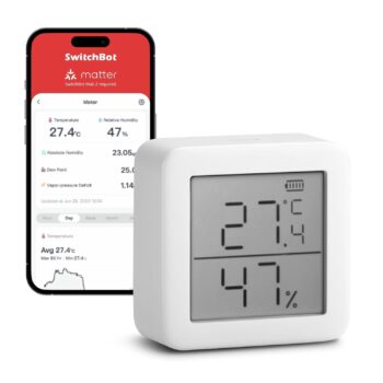 SwitchBot Thermometer & Hygrometer für 9,99 Euro