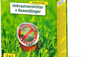 WOLF-Garten 2-in-1 Rasendünger + Unkrautvernichter SQ 120 für 16,99 Euro