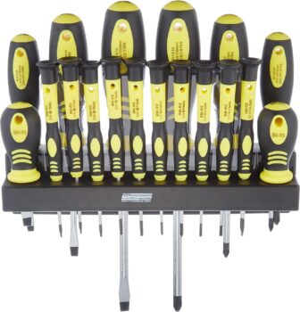 Brüder Mannesmann Schraubendrehersatz – 18-tlg. (M11410) für 10,90 Euro