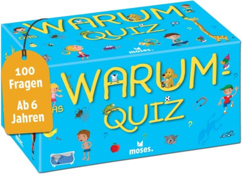 „Das Warum-Quiz“ Kinder Wissensquiz für 12,01 Euro