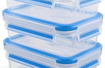 EMSA Clip & Close Frischhaltedosen-Set (3 × 1 L) üfr 10,99 Euro