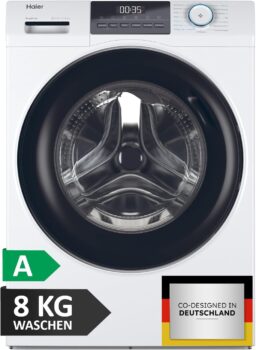 Haier Frontlader Waschmaschine HW80-BP14929 (8 kg) für 329 Euro