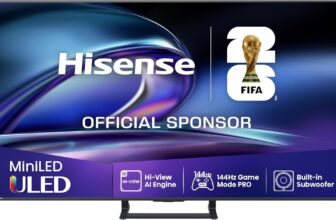 Hisense 65E89Q 65 Zoll Mini-LED Fernseher für 619,99 Euro