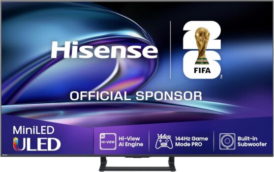 Hisense 65E89Q 65 Zoll Mini-LED Fernseher für 619,99 Euro