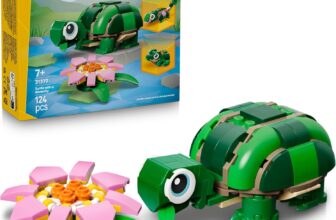 LEGO Creator 3-in-1 Set Schildkröte mit Seerose (31377) für 6,79 Euro