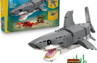 LEGO Creator 3-in-1 Set „Wilder Hai mit Schatztruhe“ (31381) für 21,99 Euro