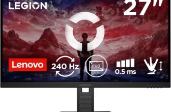 Lenovo Legion 27-10 Gaming Monitor (27″, 240Hz) für 108,99 Euro