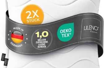 LILENO HOME Kissen 60×60 (2er Set) für 17,90 Euro