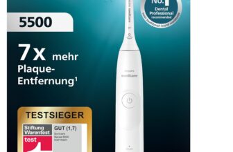 Philips Sonicare 5500 elektrische Zahnbürste (HX7110/01) für 59,99 Euro