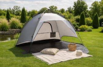 pro.tec Strandmuschel Mullsjö (Pop-Up Strandzelt) für 22,99 Euro