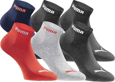 PUMA Quartersocken Statement Edition (18 Paar) für 30 Euro