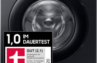 Samsung WW90CGC04AABEG Waschmaschine (9 kg) für 478,99 Euro