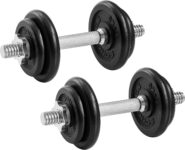 SONGMICS Hantelset (2×10 kg) für 38,35 Euro