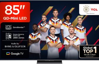 TCL 85Q8C 85 Zoll QD-Mini LED Fernseher für 1.799 Euro