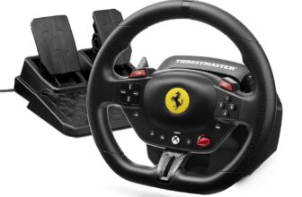 Thrustmaster T98 Ferrari 296 GTS Rennlenkrad & Pedal-Set für 81 Euro