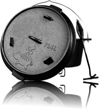 Dutch Oven 12QT Gusseisen Feuertopf (11,4 L) für 27,45 Euro