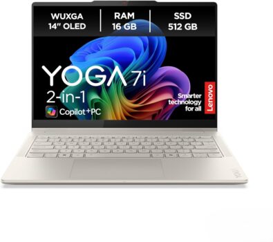 Lenovo Yoga 7i 2-in-1 AI Laptop für 999,99 Euro