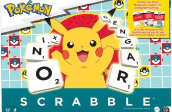 Mattel Games Scrabble Pokémon-Brettspiel für 15,99 Euro