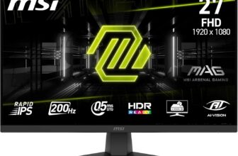 MSI MAG 272FDE Gaming-Monitor (24,5 Zoll) für 99 Euro