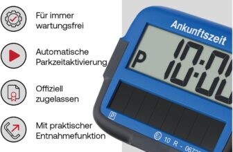 Needit Park Micro Solar-Parkscheibe [Modell 2025] für 24,99 Euro