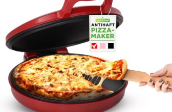 NutriChef Pizzaofen Elektrisch (1500W) für 49,99 EUro