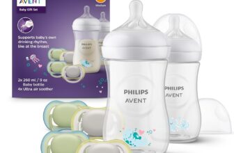 Philips Avent Babyflaschen Geschenkset BPA-frei (2x 260ml + 4 Schnuller) für 19,99 Euro