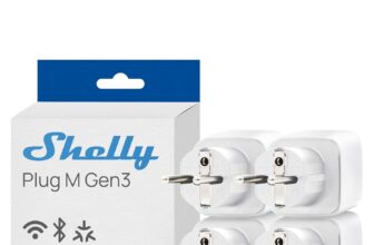 Shelly Plug M Gen3 – Smarte WLAN-Steckdosen (4er Pack) für 38 Euro