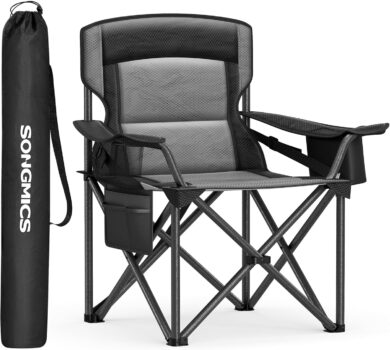 SONGMICS Campingstuhl mit Getränkehalter für 30,27 Euro