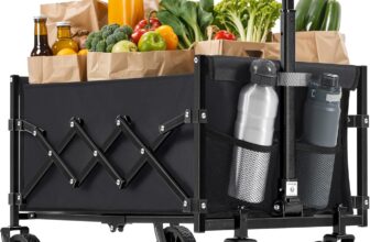 SONGMICS Faltbarer Handwagen (90L) für 27,99 Euro