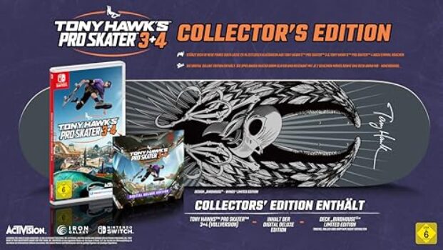 TONY HAWK’S PRO SKATER 3 + 4 Collectors Edition (Nintendo Switch) für 64,59 Euro