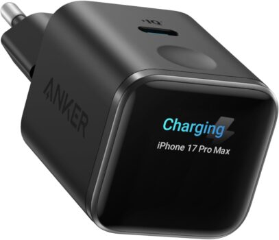 Anker Nano 45W USB‑C Ladegerät mit Display für 29,98 Euro