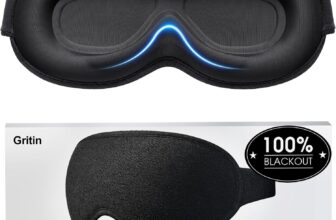 Gritin 3D Schlafmaske für Seitenschläfer (2er-Pack) für 6,78 Euro
