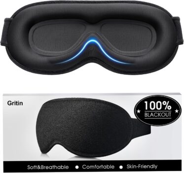 Gritin 3D Schlafmaske für Seitenschläfer (2er-Pack) für 6,78 Euro