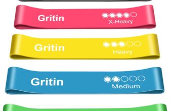 Gritin Fitnessbänder (5er Set) für 8,49 Euro