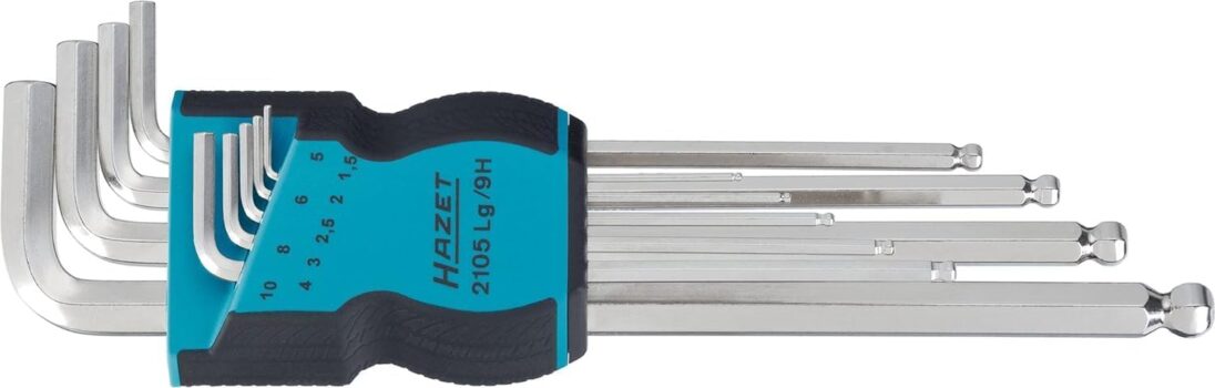 HAZET Winkelschraubendreher‑Satz 2105LG/9H (9‑teilig) für 18,99 Euro