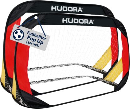 HUDORA Pop Up‑Fußballtor (2er Set) für 19,49 Euro