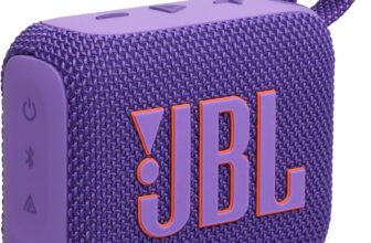 JBL Go 4 – Tragbarer Bluetooth-Lautsprecher (lila) für 29,99 Euro