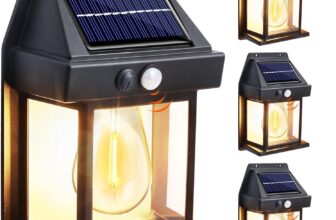 Joomer Solarlampen für Außen (4 Stück) für 18,99 Euro