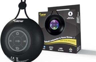LEICKE DJ Roxxx Shower II – tragbarer Bluetooth Mini‑Lautsprecher für 7,98 Euro
