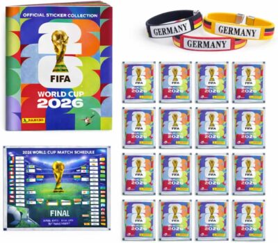 XXL Fan Starterset WM 2026 – Original Panini Sticker Album für 11,87 Euro