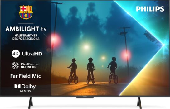 Philips Ambilight 55PUS8200 4K LED Smart TV (55 Zoll) für 369 Euro