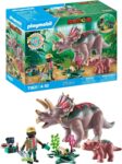 PLAYMOBIL – Dinos: Triceratops mit Jungtier (71821) für 21,77 Euro