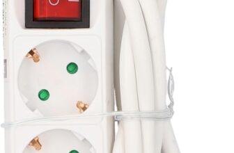 UNITEC Tischsteckdose (3‑fach) für 2,51 Euro