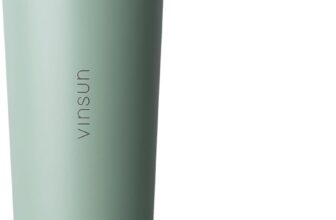 VINSUN Thermobecher mit Strohhalm (720ml) für 8,99 Euro